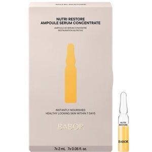 NEW BABOR NUTRI RESTORE AMPOULE SERUM